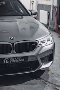 A premium car care product display featuring Marc Pro Detail's offerings.