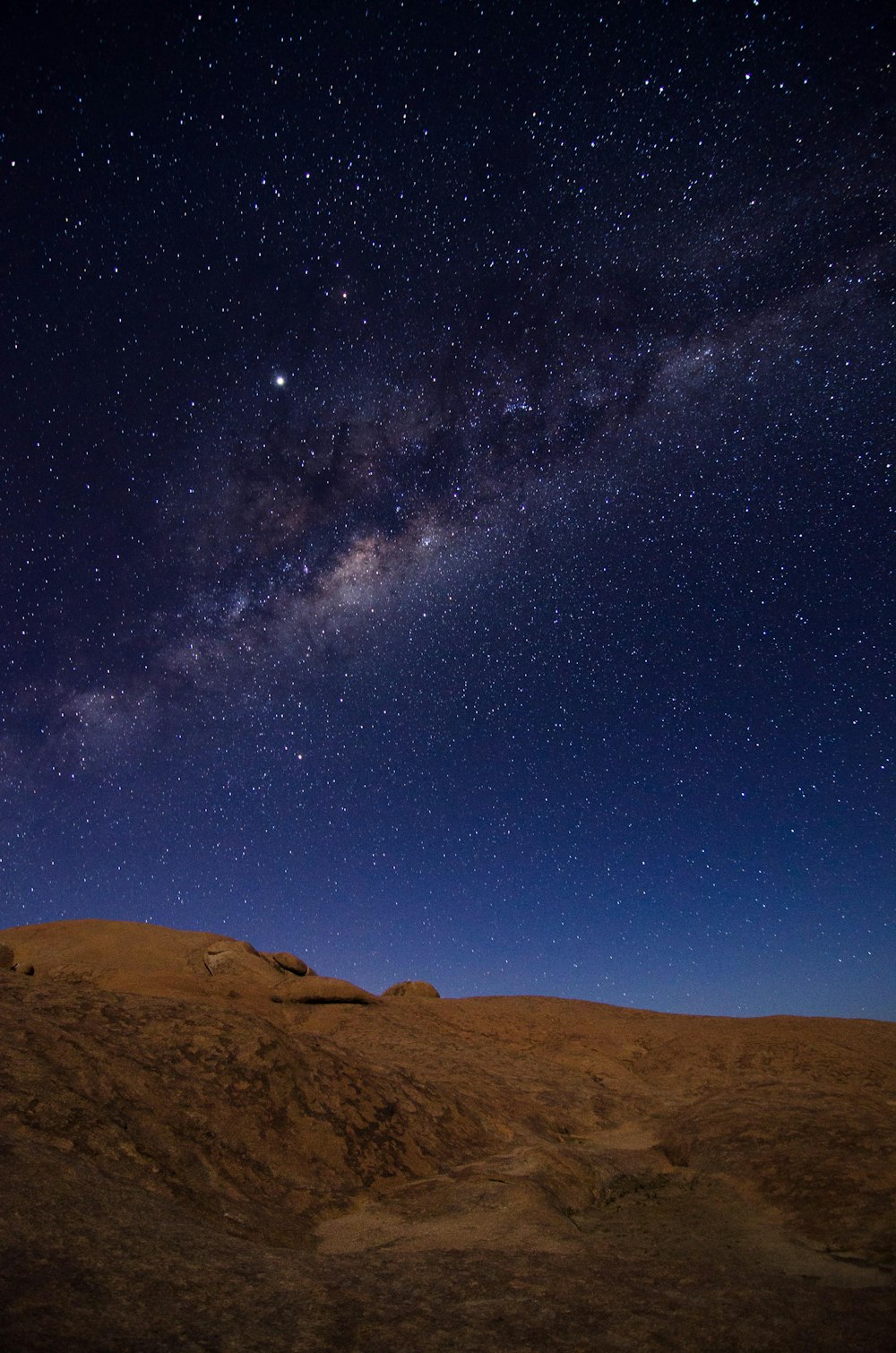 Cielo de galaxias negras