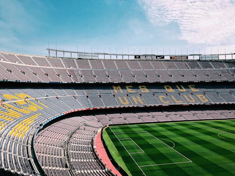 Before and after shots of a football club’s performance charts