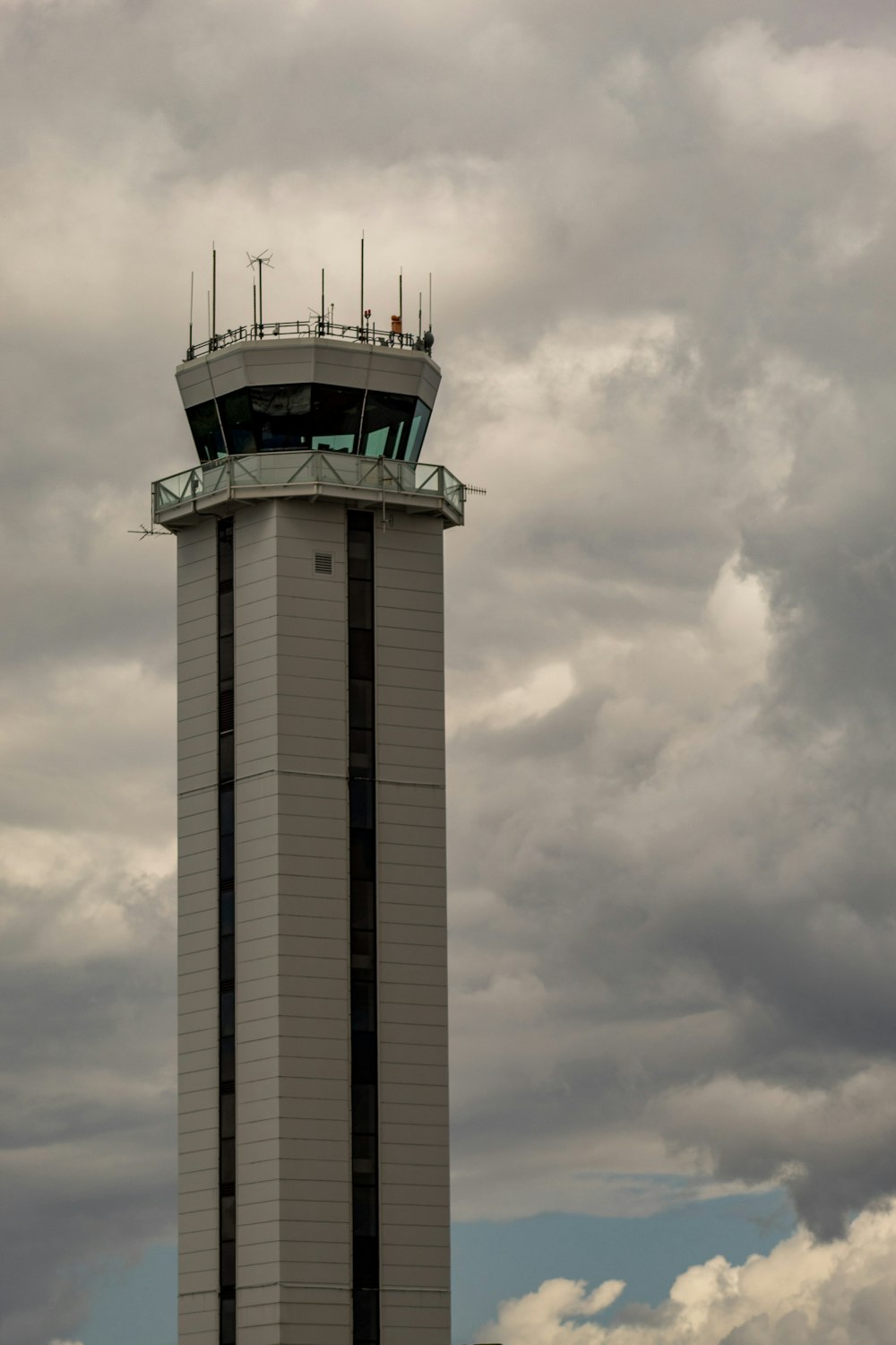 white high-rise tower