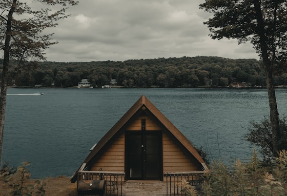 brown wooden house