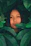 A serene portrait of a guest smiling softly, framed by lush Amazon greenery.