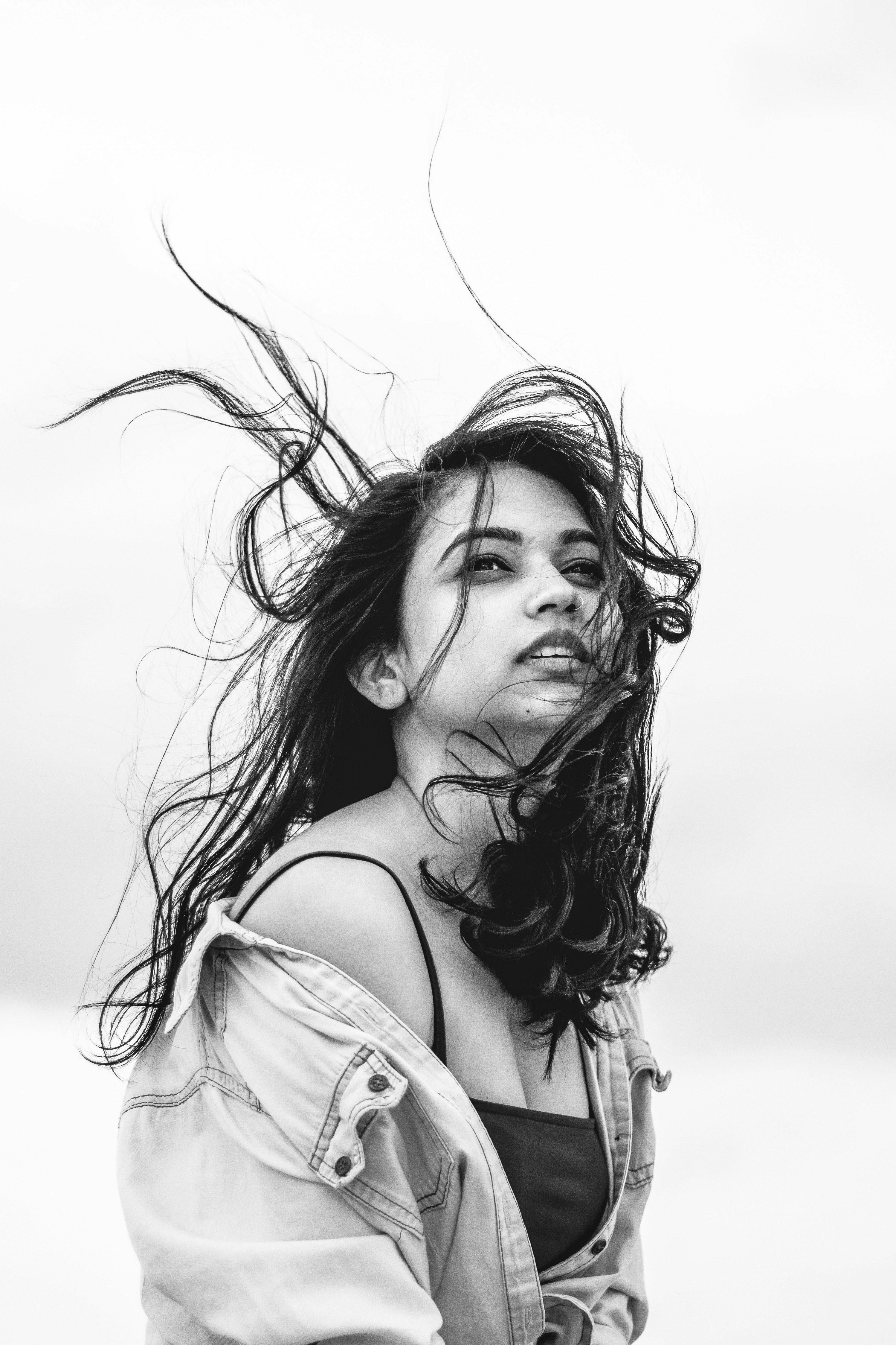 Human person face and female HD photo by Shashank Sahay