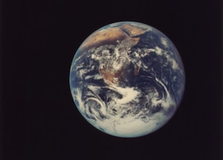 planet earth close-up photography