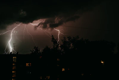 A dramatic scene from a popular TV series with intense lighting.