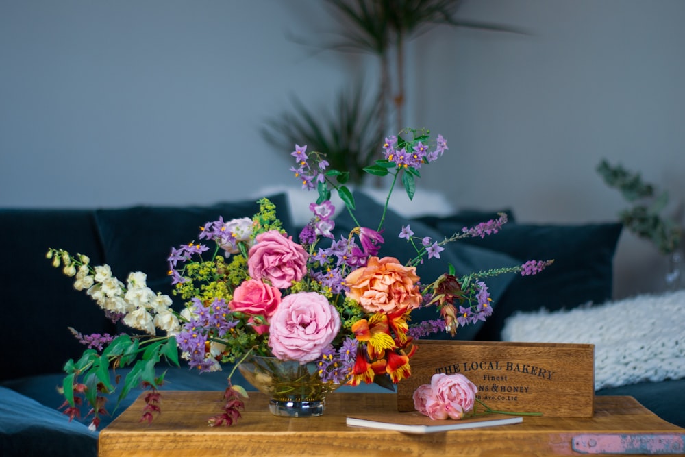 variety of flowers