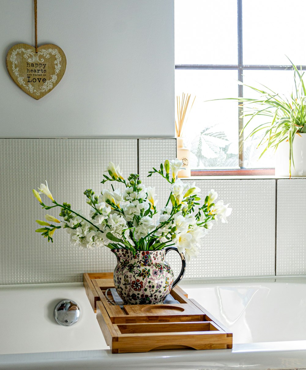 white petaled flower