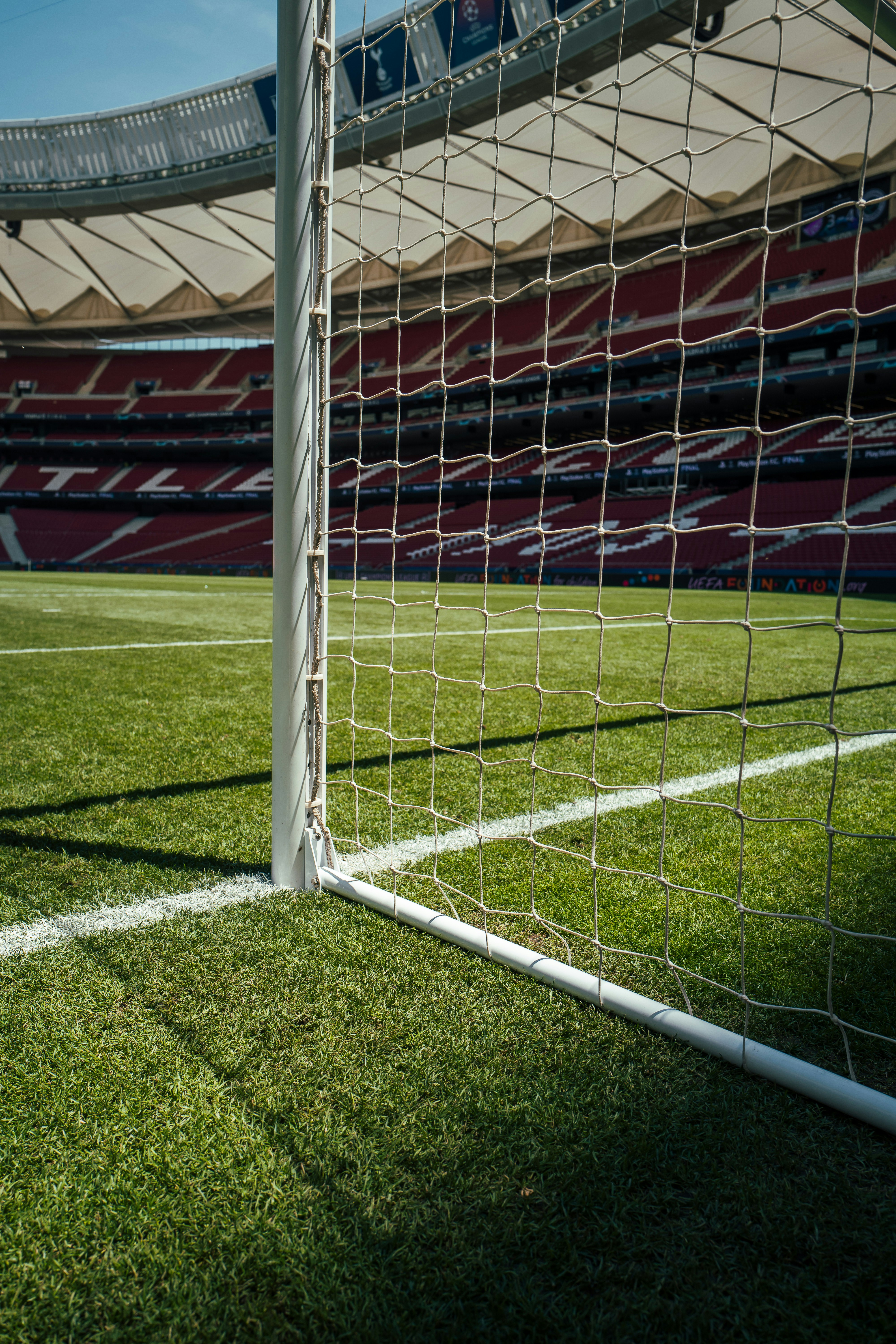 Leica Q (Typ 116) sample photo. White goalie net photography