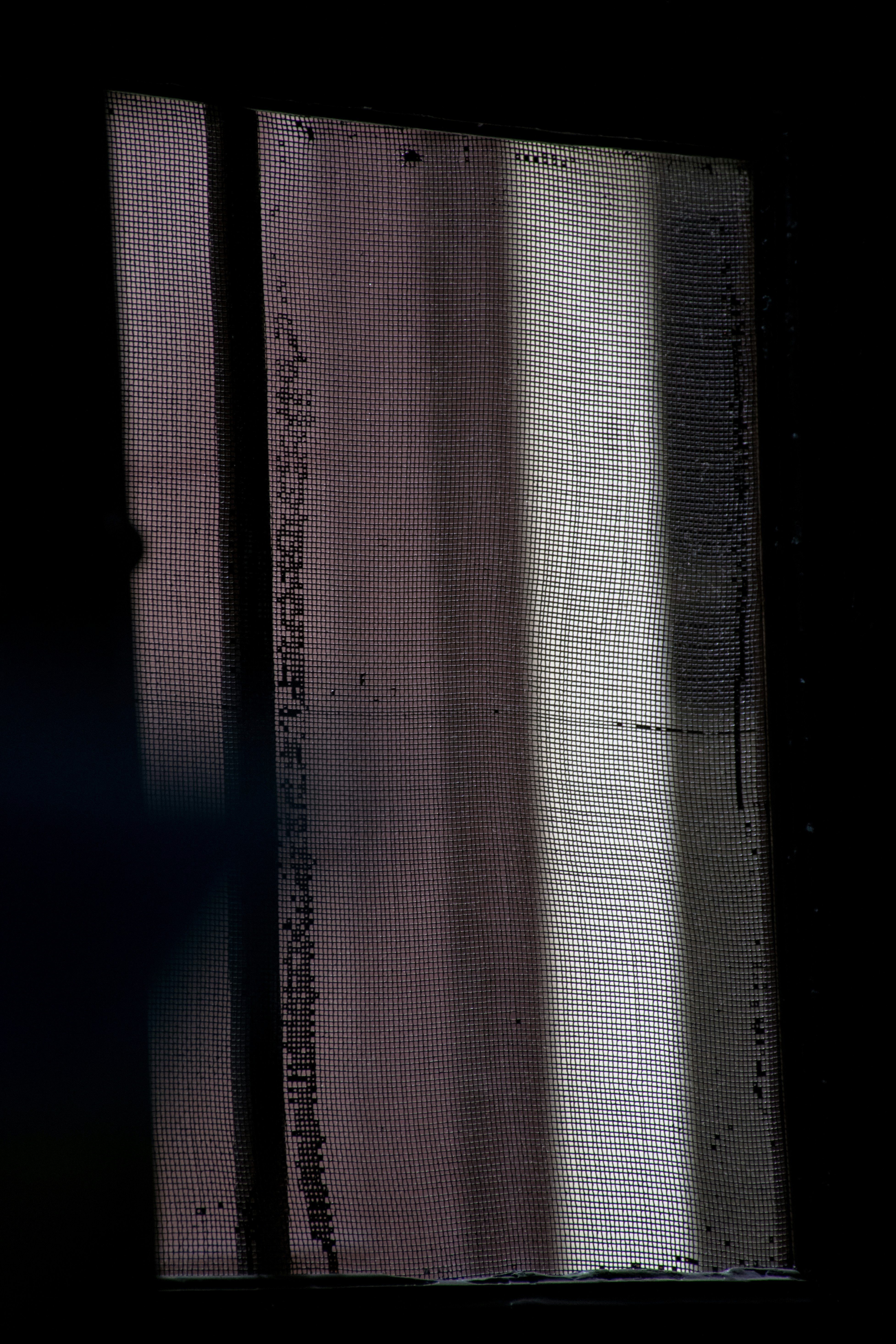 weißes Textil