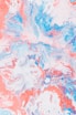 red, blue, and white abstract painting