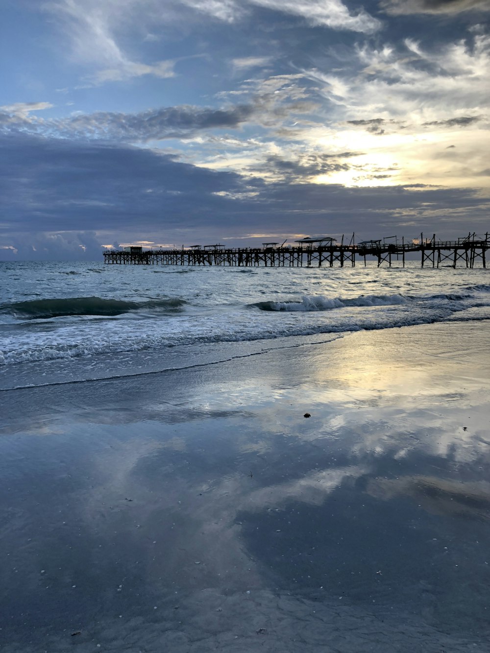 bridge on shore