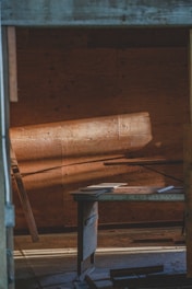 A serene workspace with soft neutral tones, embodying calmness and clarity.