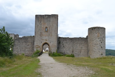 Château cathare de Puivert dans le département de l'Aude