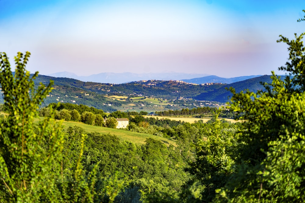 mountain range under blue sky