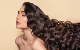 Beautiful woman hair