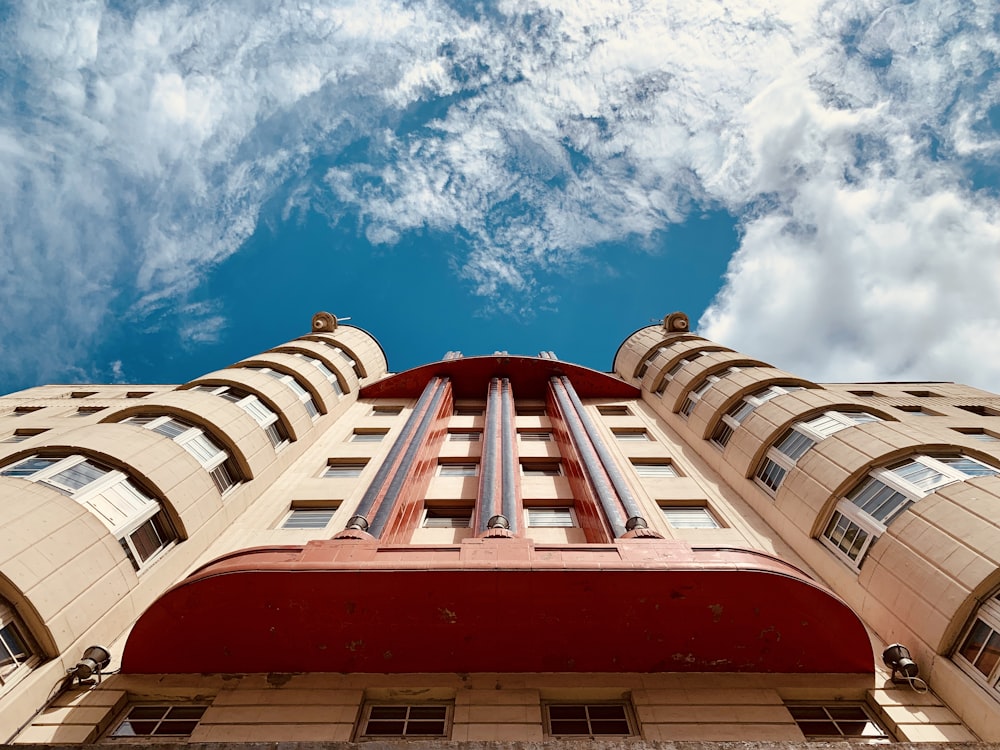 low angle photo of buildings at daytime