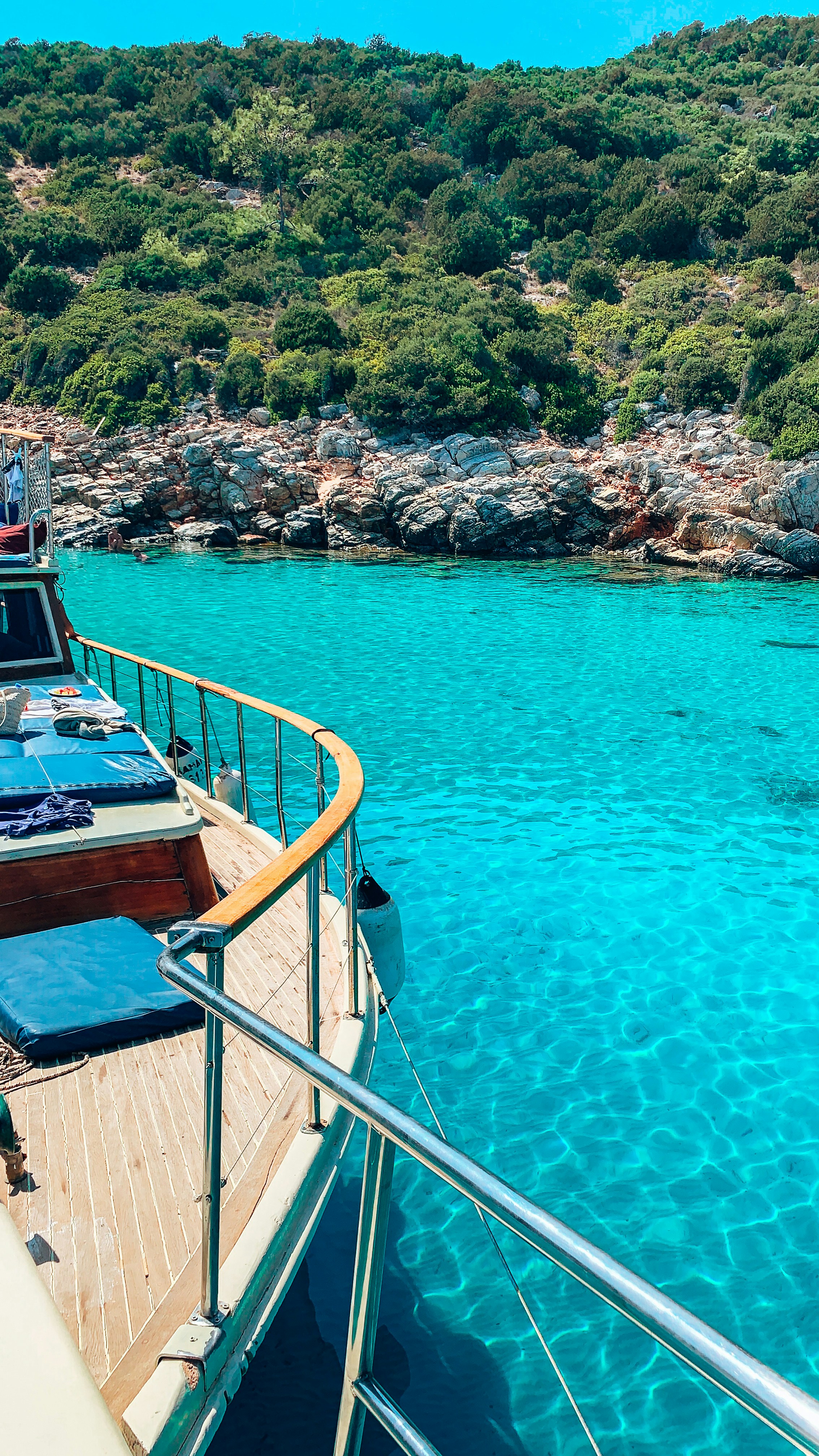 Brown and white boat on body of water at daytime photo – Free Turkey ...