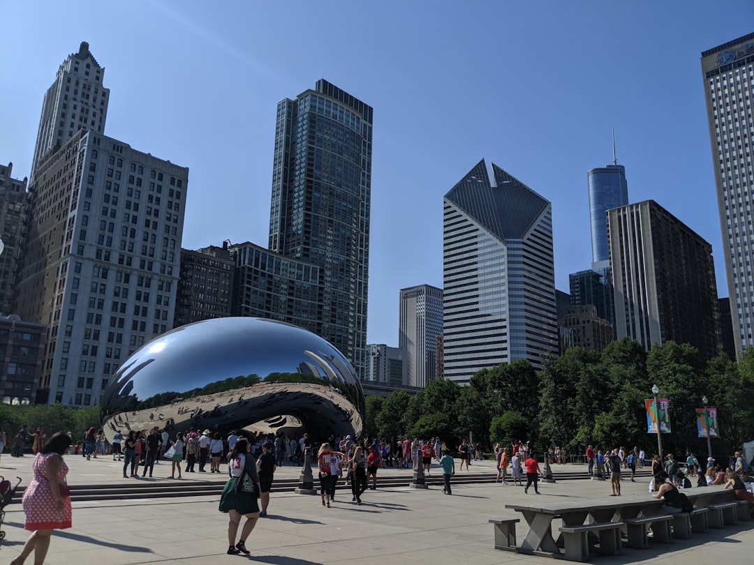 Skyline photo spot 201 E Randolph St Chicago