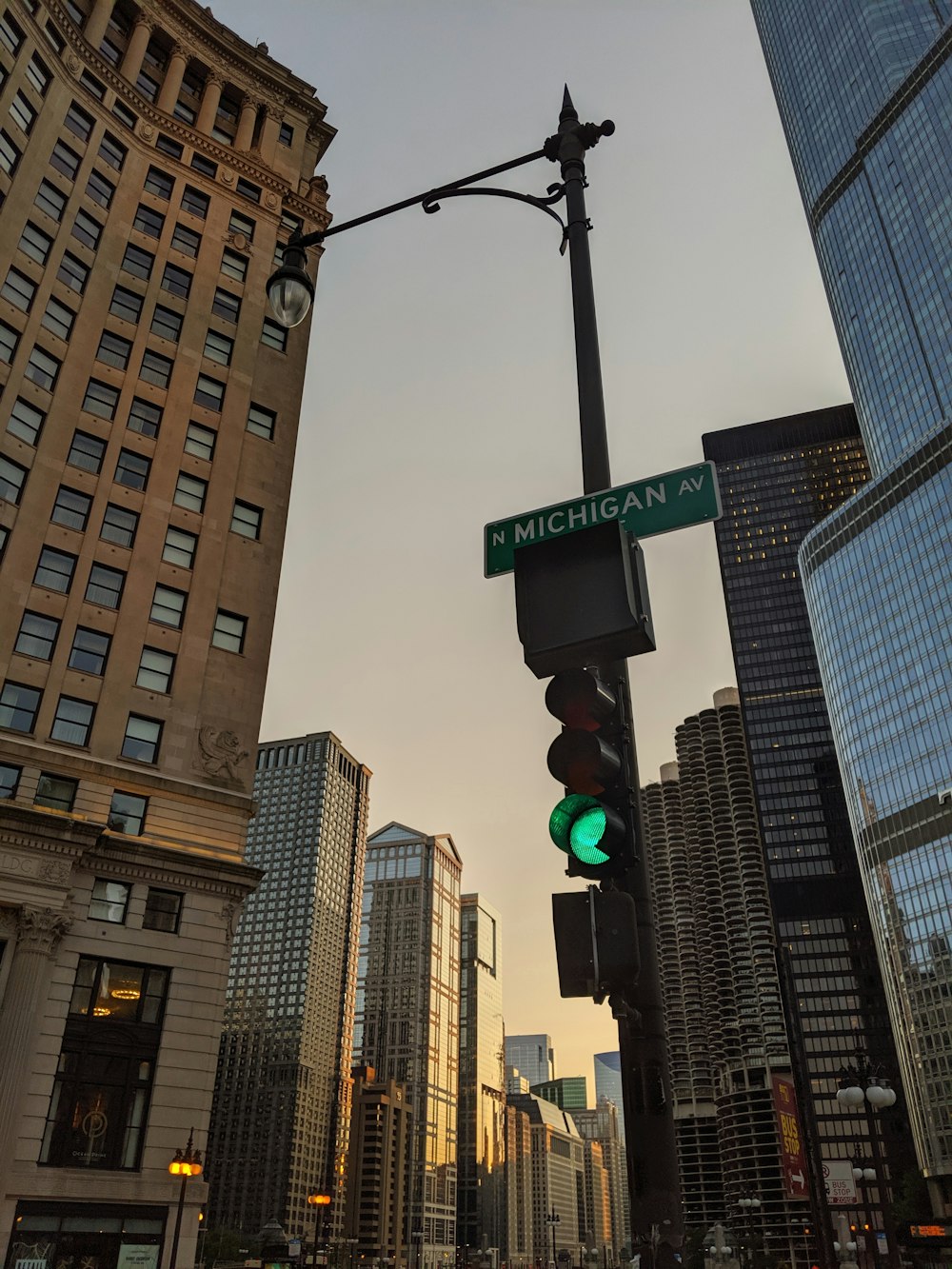 Michigan street signage