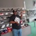 A happy customer wearing stylish shoes from Caio.