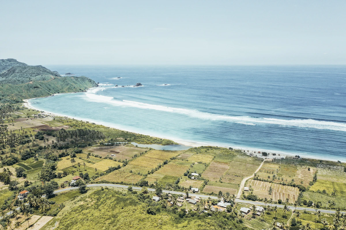 South Lombok coastline