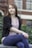 women's black cardigan