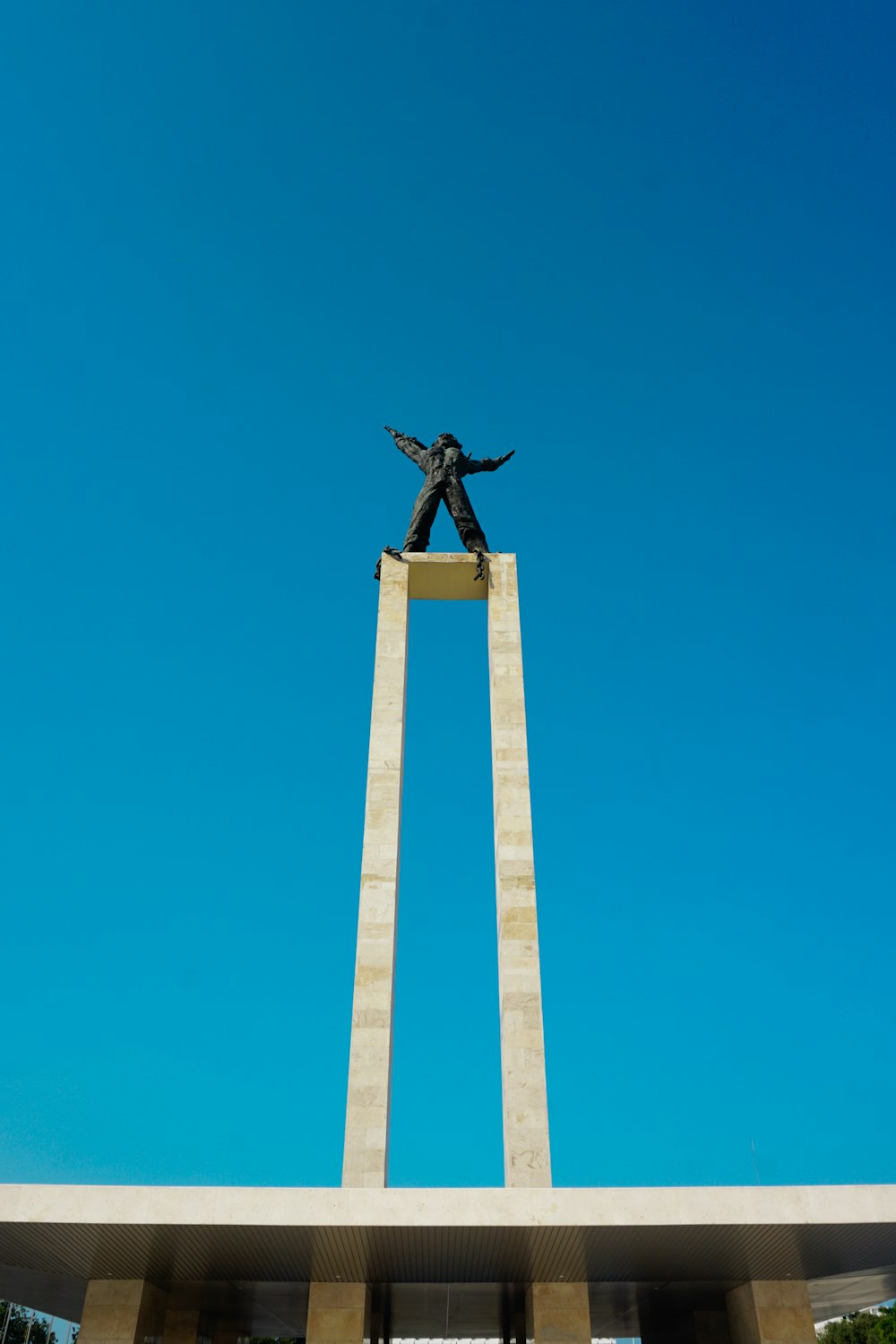 white and brown monument