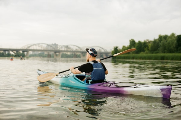 Kayak nei canali naturali di Porto Selvaggio