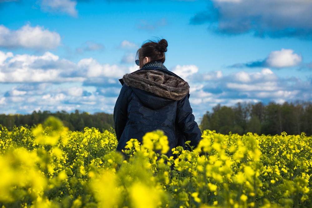 unknown person standing outdoors