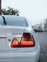 white vehicle