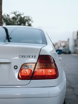white vehicle