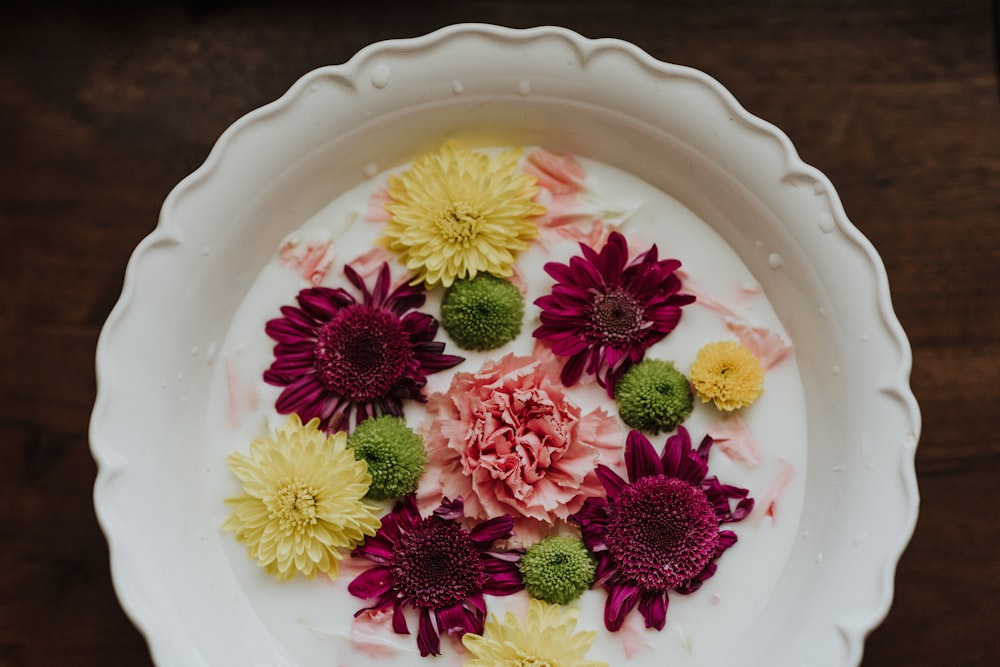 assorted flower decor