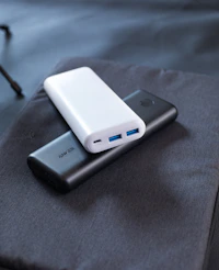 Two portable power banks