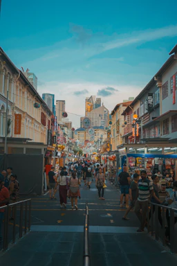 people walking on street