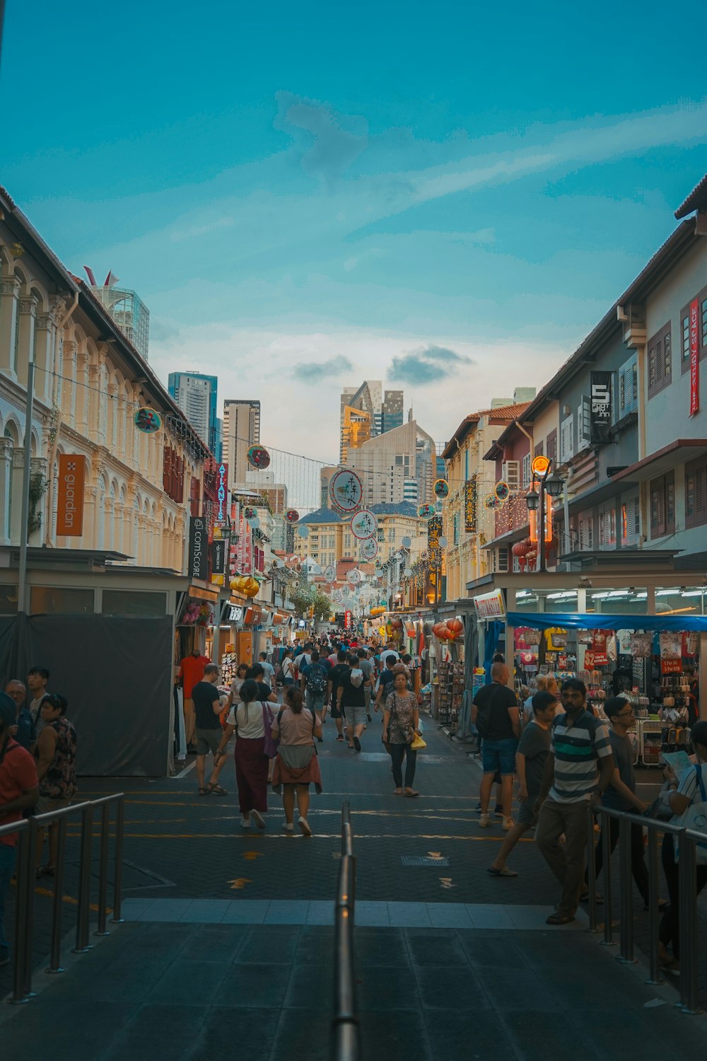 people walking on street