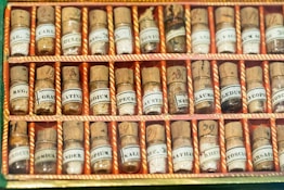 clear glass bottle lot