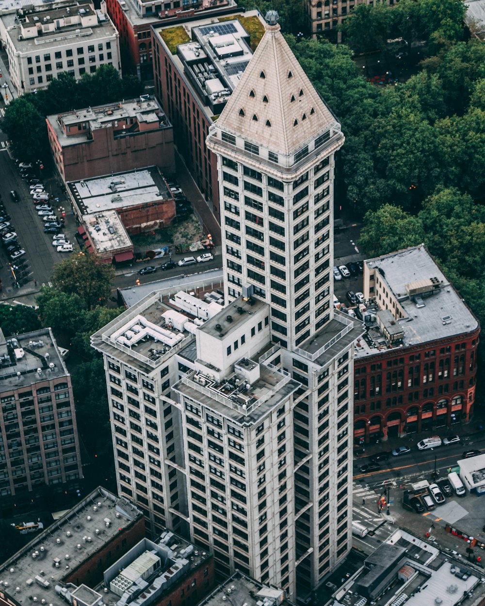 beige high-rise building
