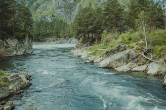 flowing river