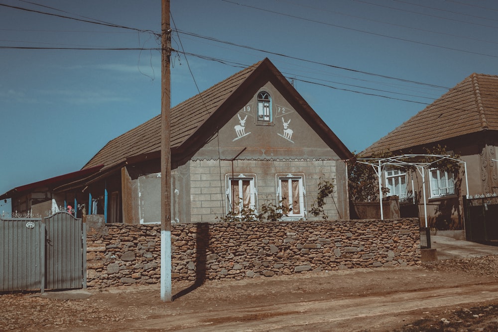 brown house facade