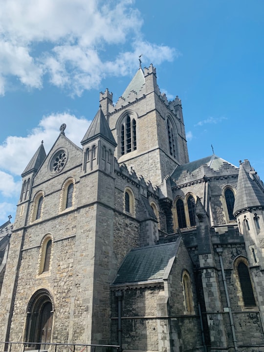 brown cathedral in Christ Church Cathedral Ireland