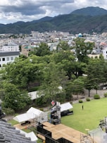A scenic view of a film festival showcasing various films.