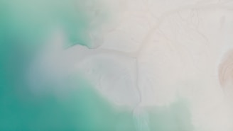 A captivating aerial shot of a serene travel destination with rich colors.