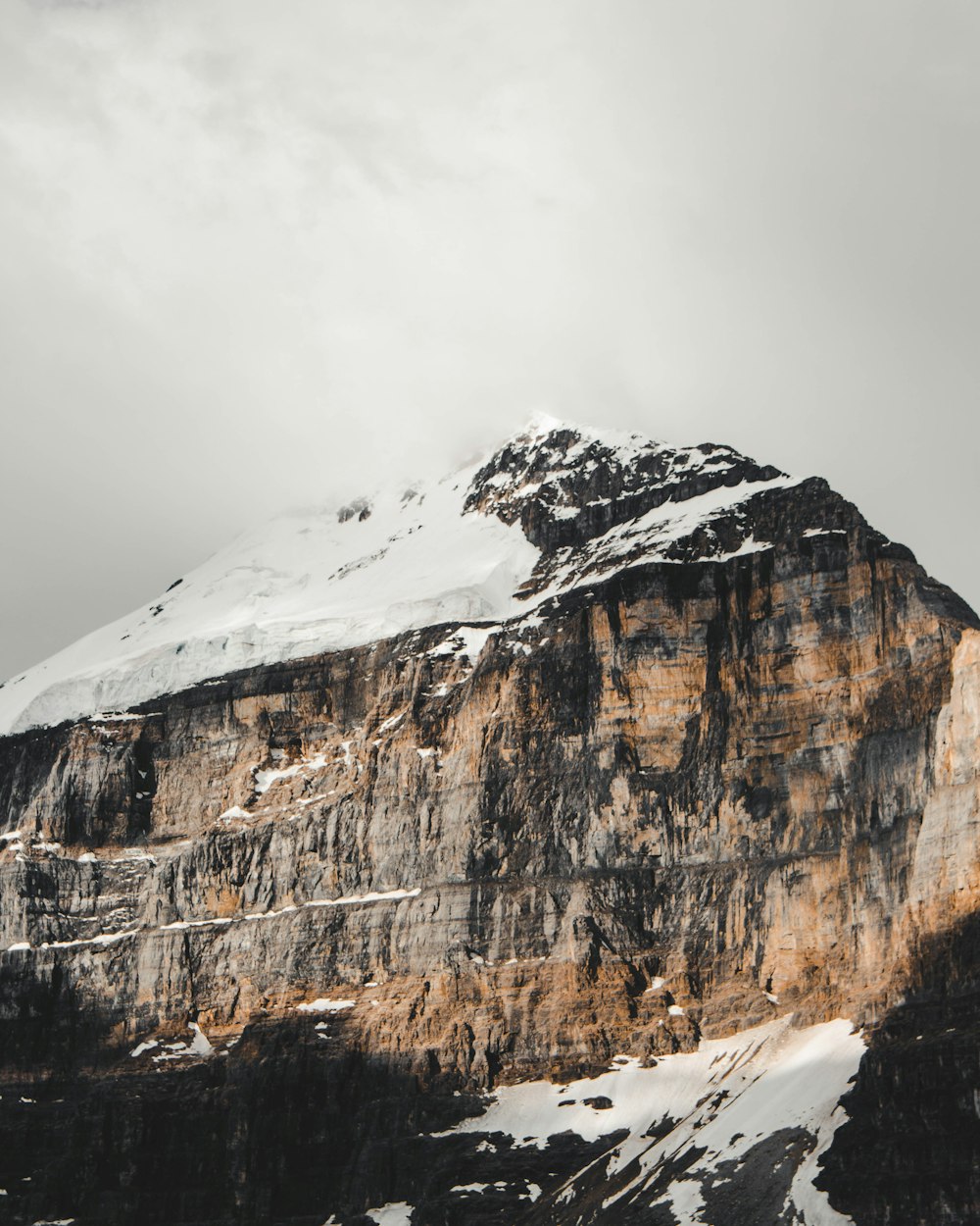 snow covered mountain