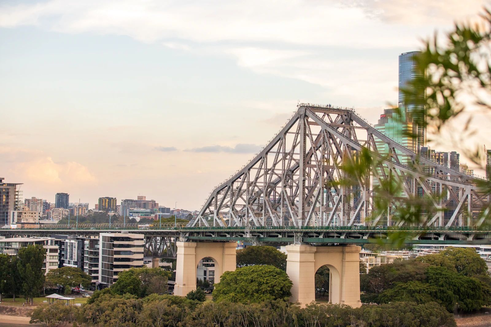 Brisbane Story Bridge and skyline