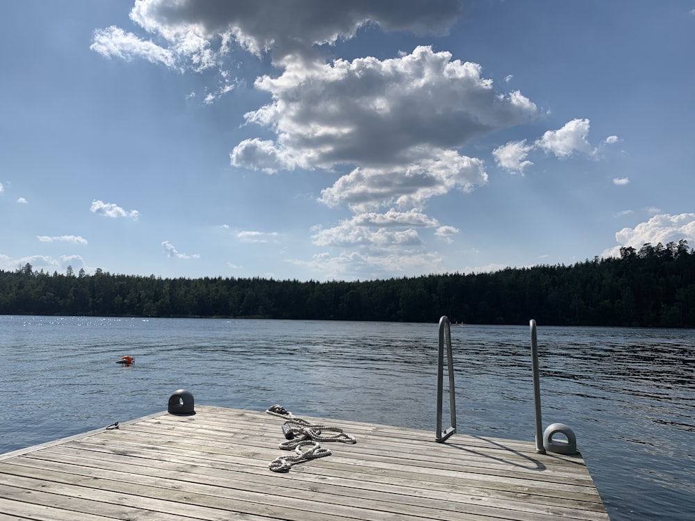 body of water under blue sky