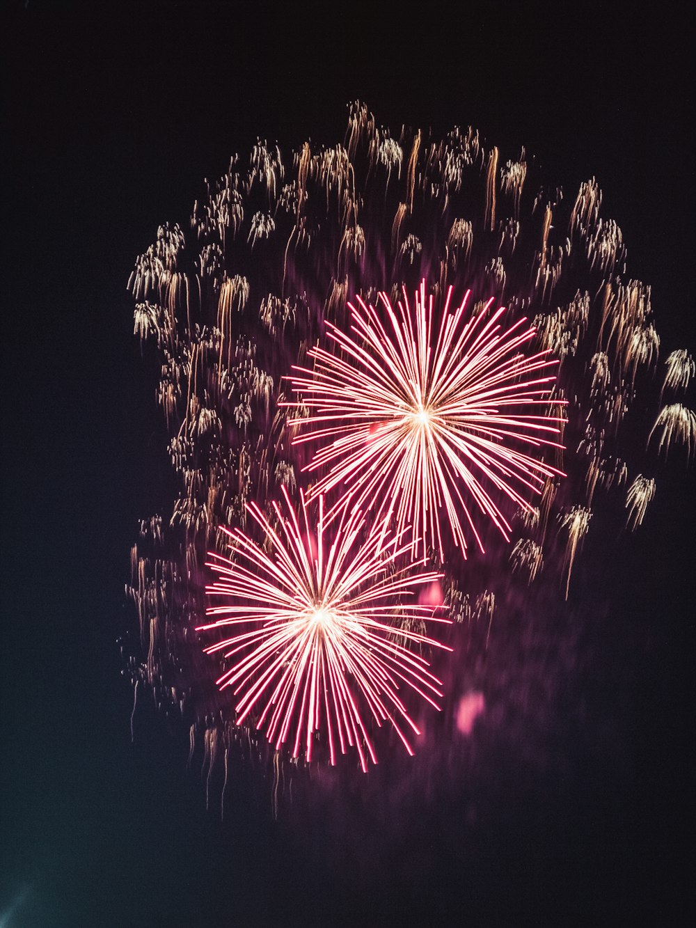 photography of fireworks during nighttime