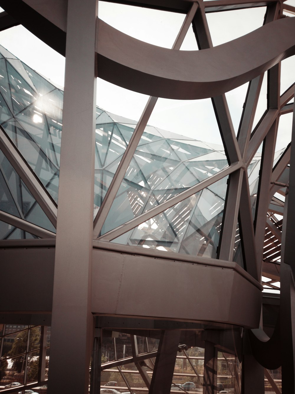 low-angle photography of grey concrete building