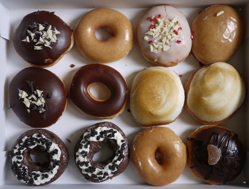 donuts on box