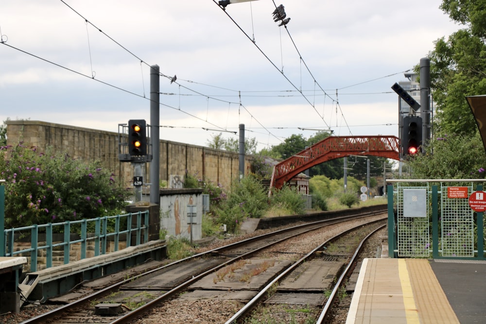 brown railway