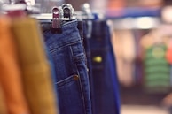 selective focus photography of pants